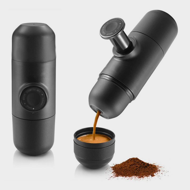 Cafetera Espresso Portatil Compatible con Café Molido, Mini Cafetera de  Viaje, Accesorio para la Máquina de Café Espresso Portátil Nanopresso,  Extracción Rápida, Máquina Café Portátil para Camping : : Hogar y  cocina